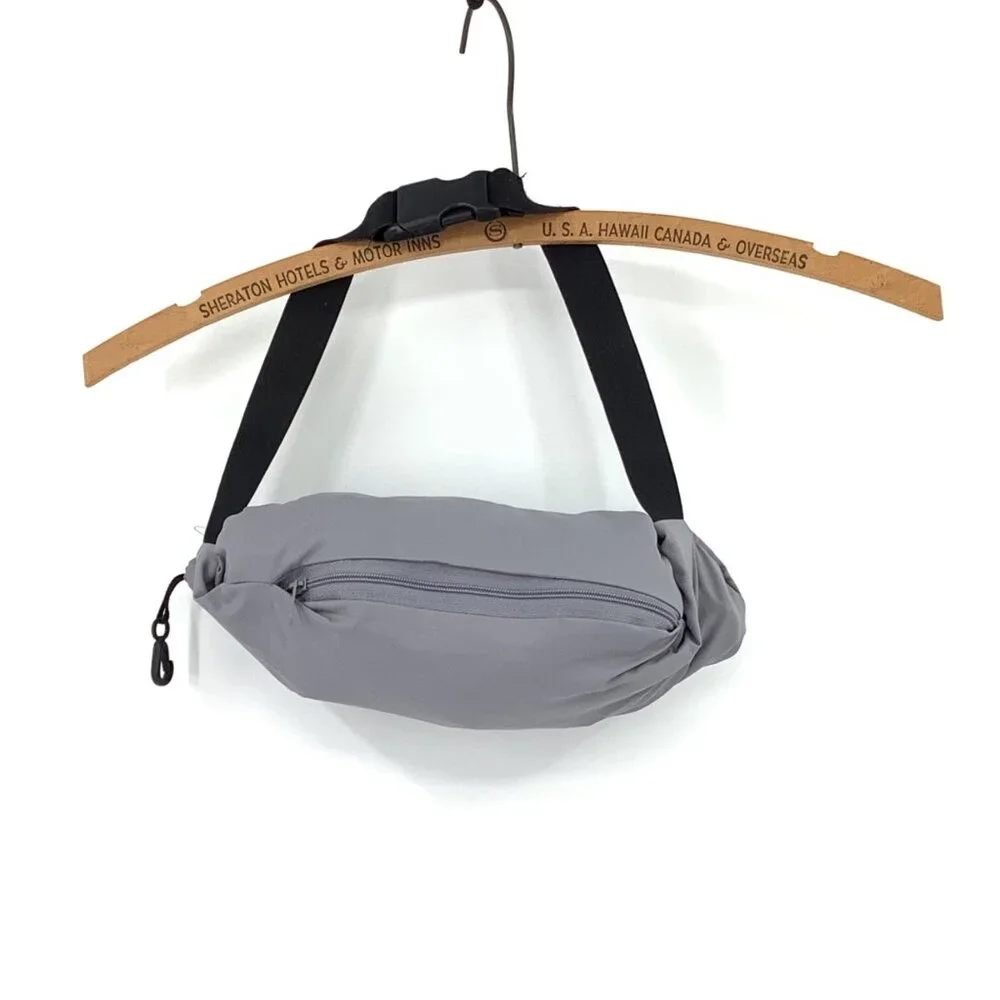 IllumiNite Mens Reflective Gray & Black Sleeveless Running Walking Vest Large - Picture 7 of 7